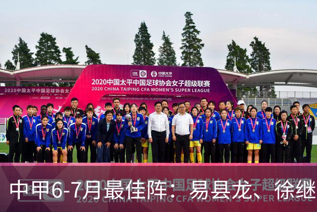 中甲6-7月最佳阵：易县龙、徐继祖入选，前锋均为外援