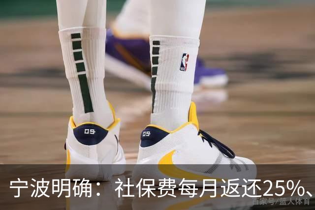宁波明确：社保费每月返还25%、发放个人！申请入口